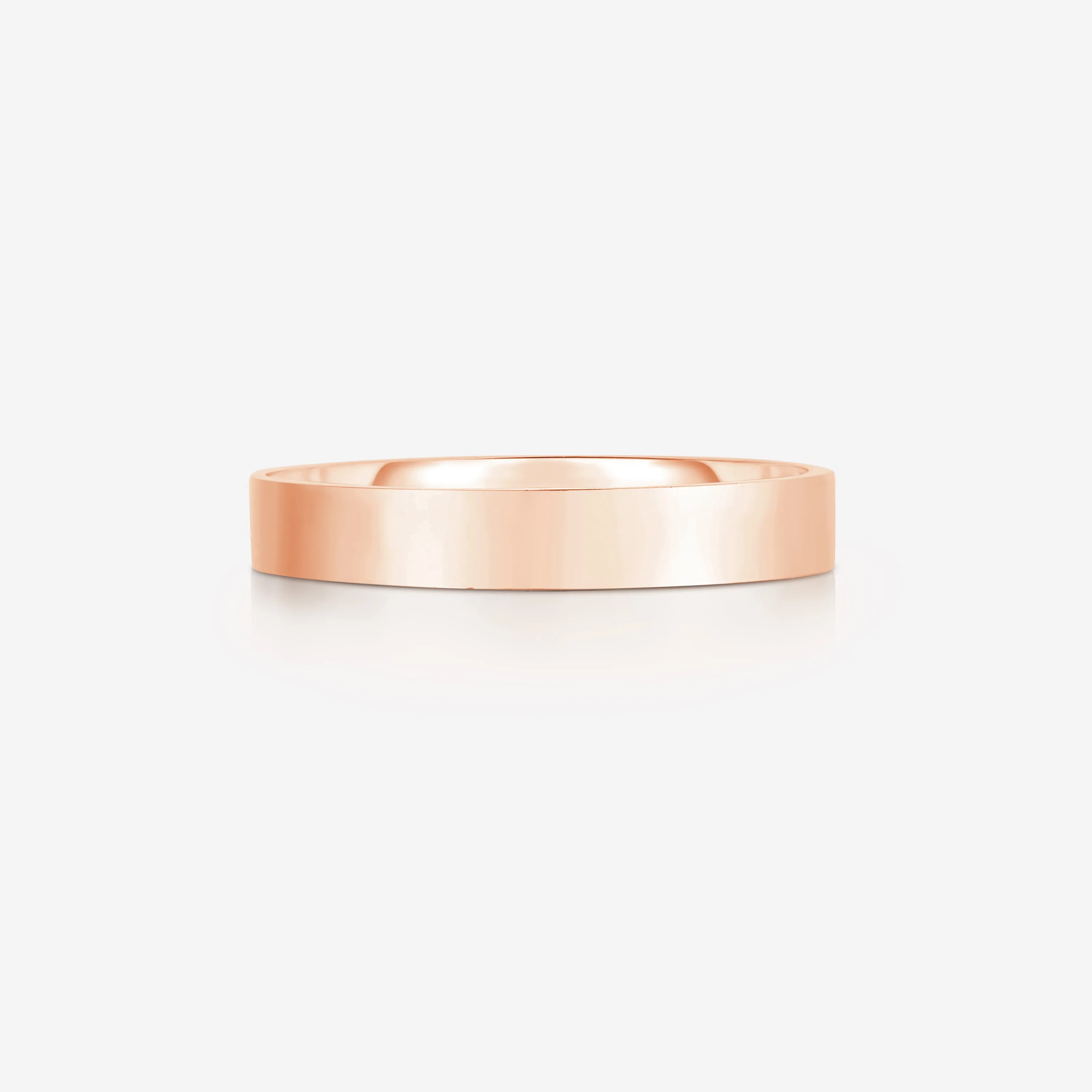 4 mm Flat Wedding Band