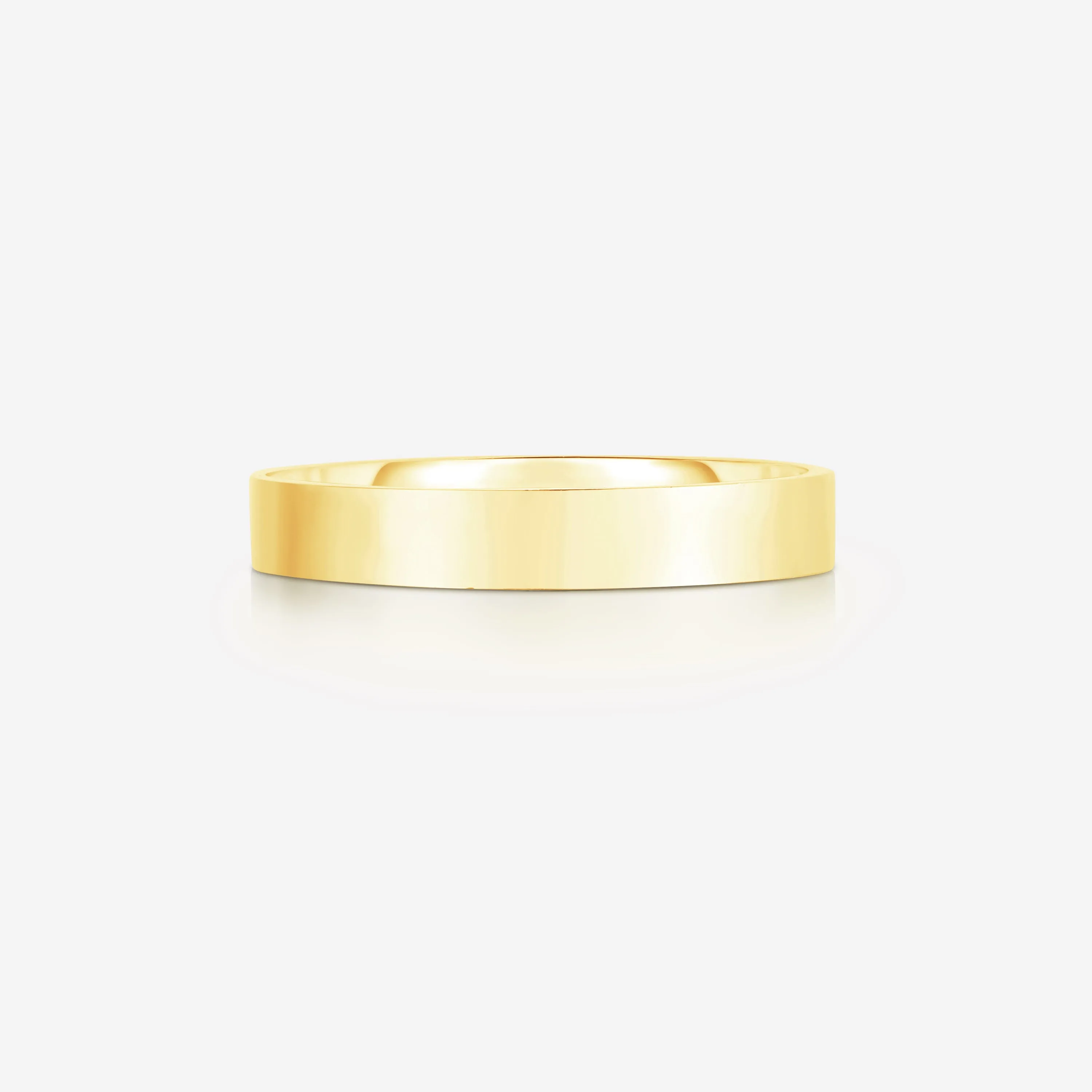 4 mm Flat Wedding Band