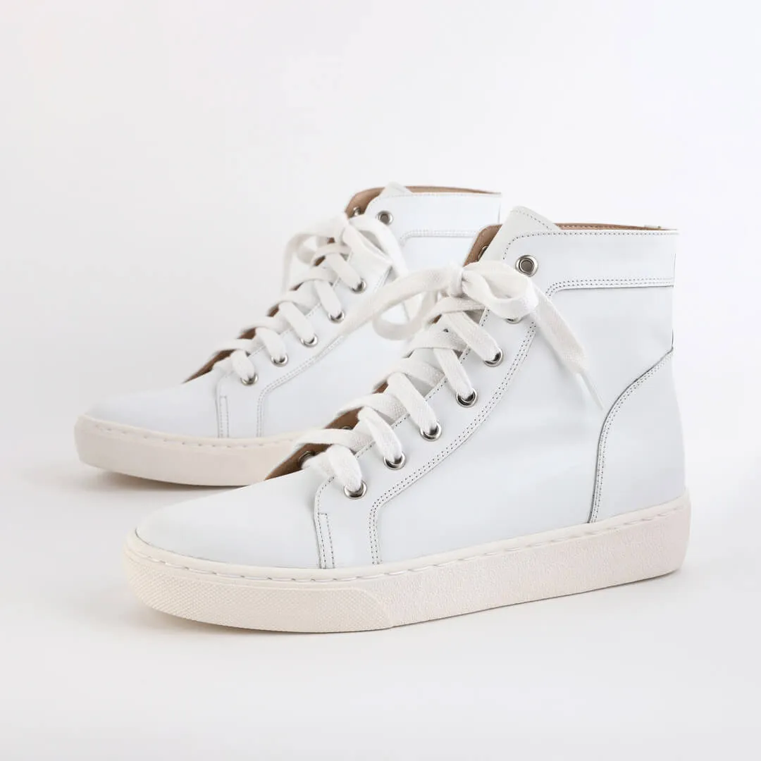 ALANGA - classic hi top trainers