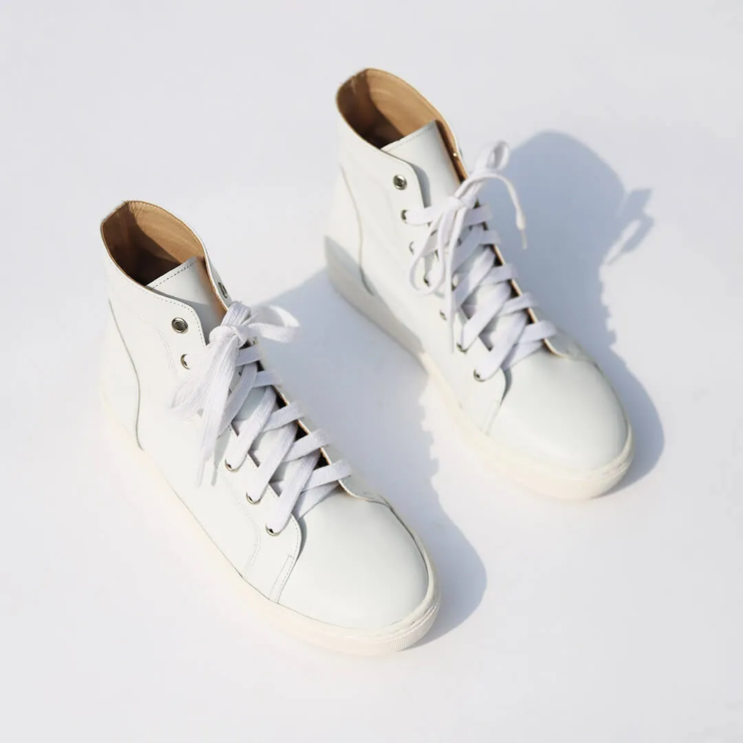 ALANGA - classic hi top trainers