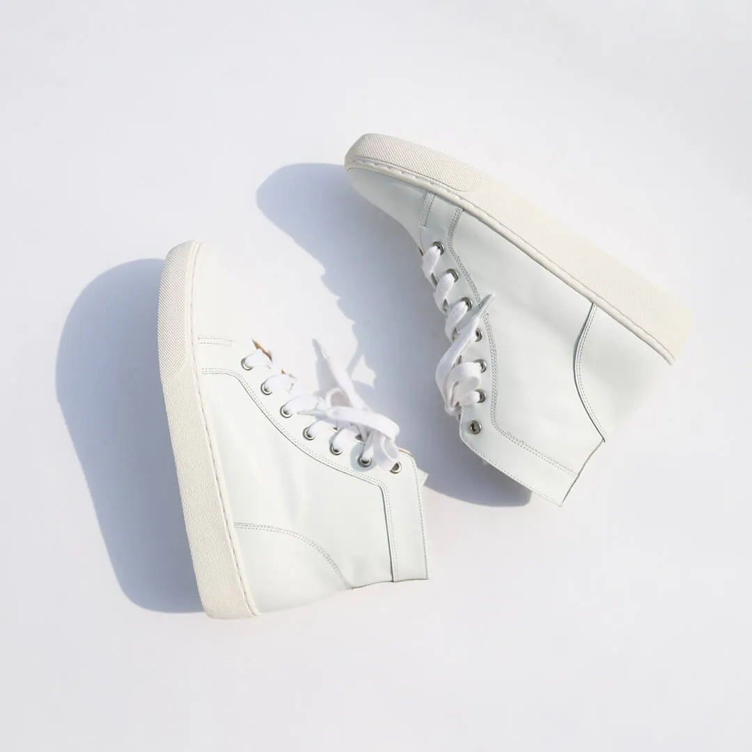 ALANGA - classic hi top trainers