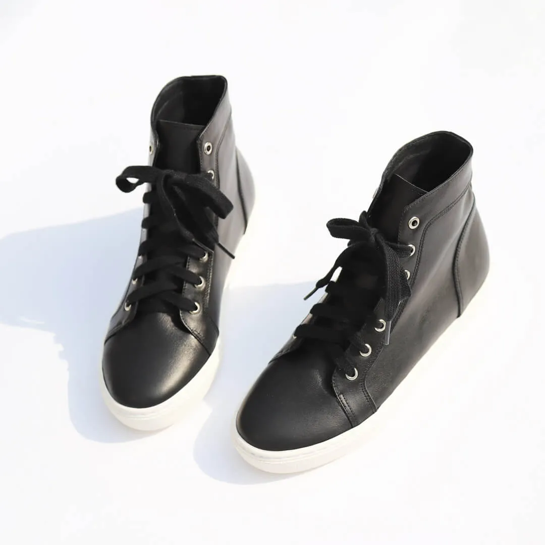 ALANGA - classic hi top trainers