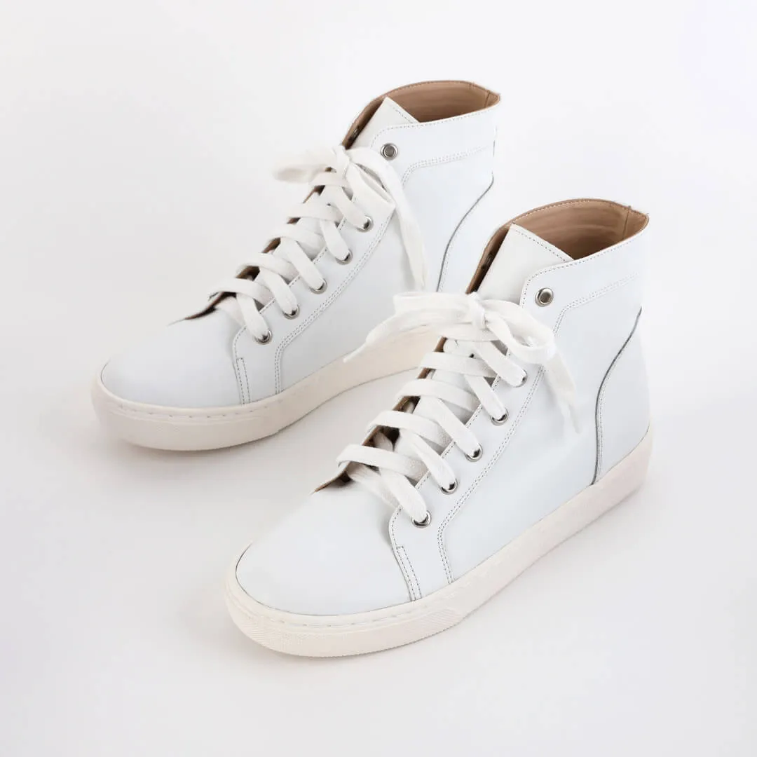 ALANGA - classic hi top trainers