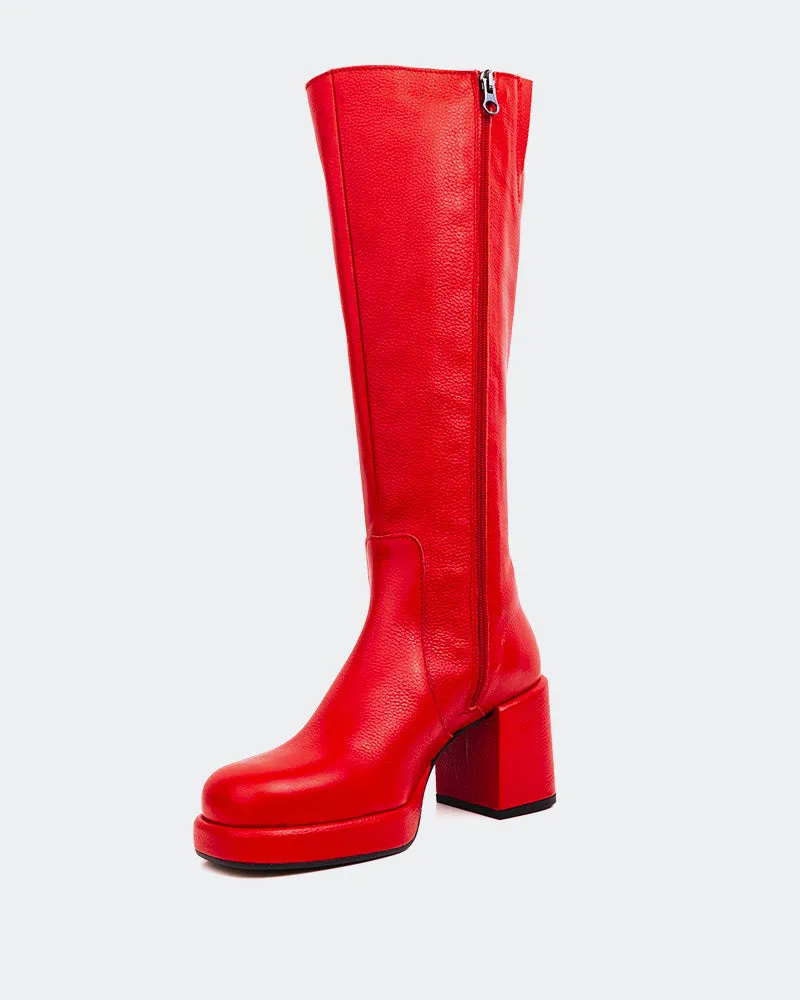 Briggs Red Leather
