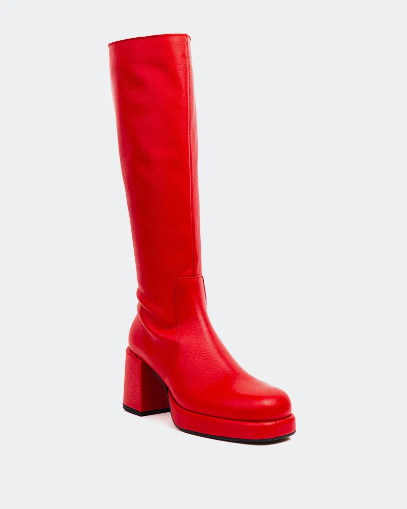Briggs Red Leather