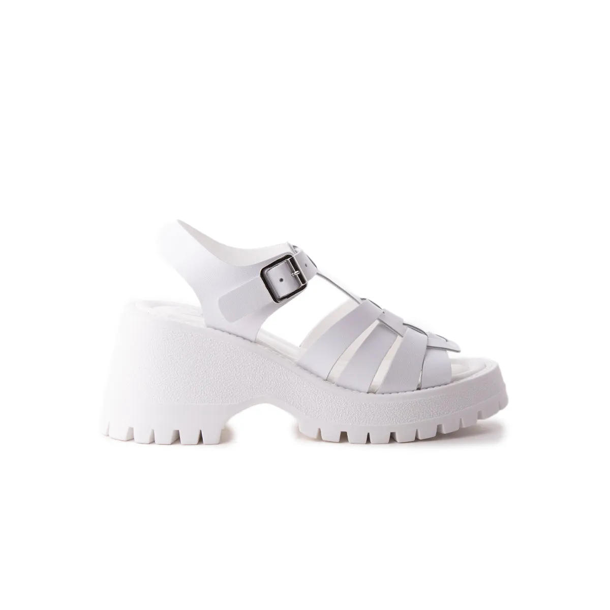 Capranica White Leather