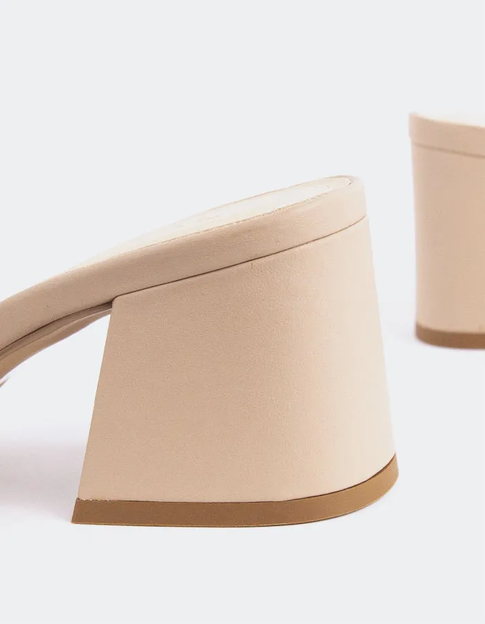 Clarabelle Nude Leather