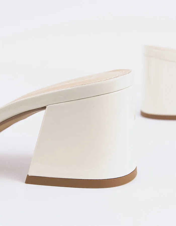 Clarabelle Off White Patent
