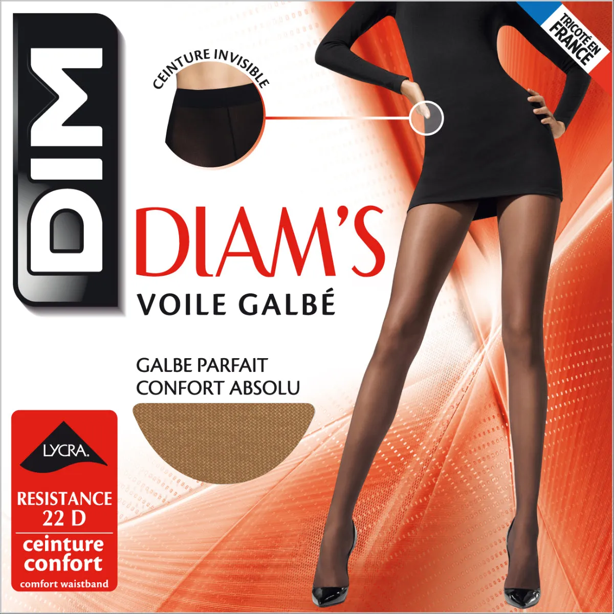 Collant jour Diam's Voile Galbé 22D