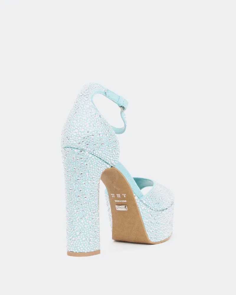 Cupid, Turquoise Suede/Suède Tur.
