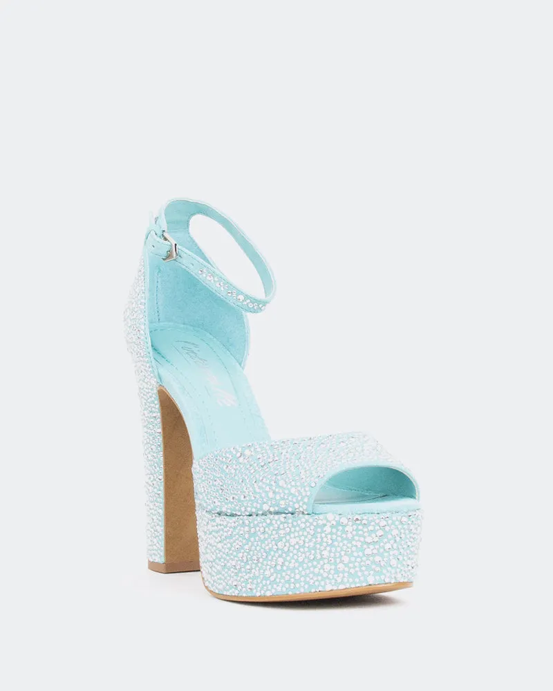 Cupid, Turquoise Suede/Suède Tur.