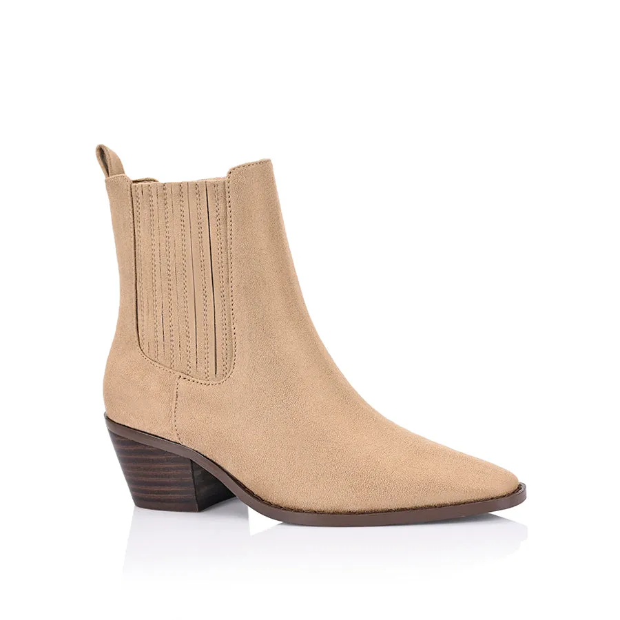 Dale Chelsea Ankle Boots - Taupe Micro