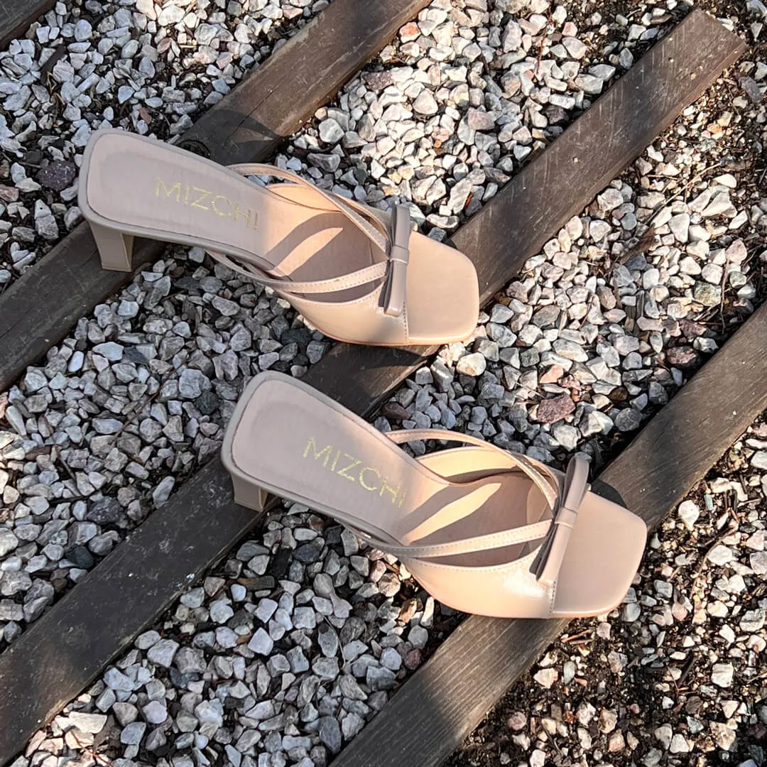 Dana - leather mules