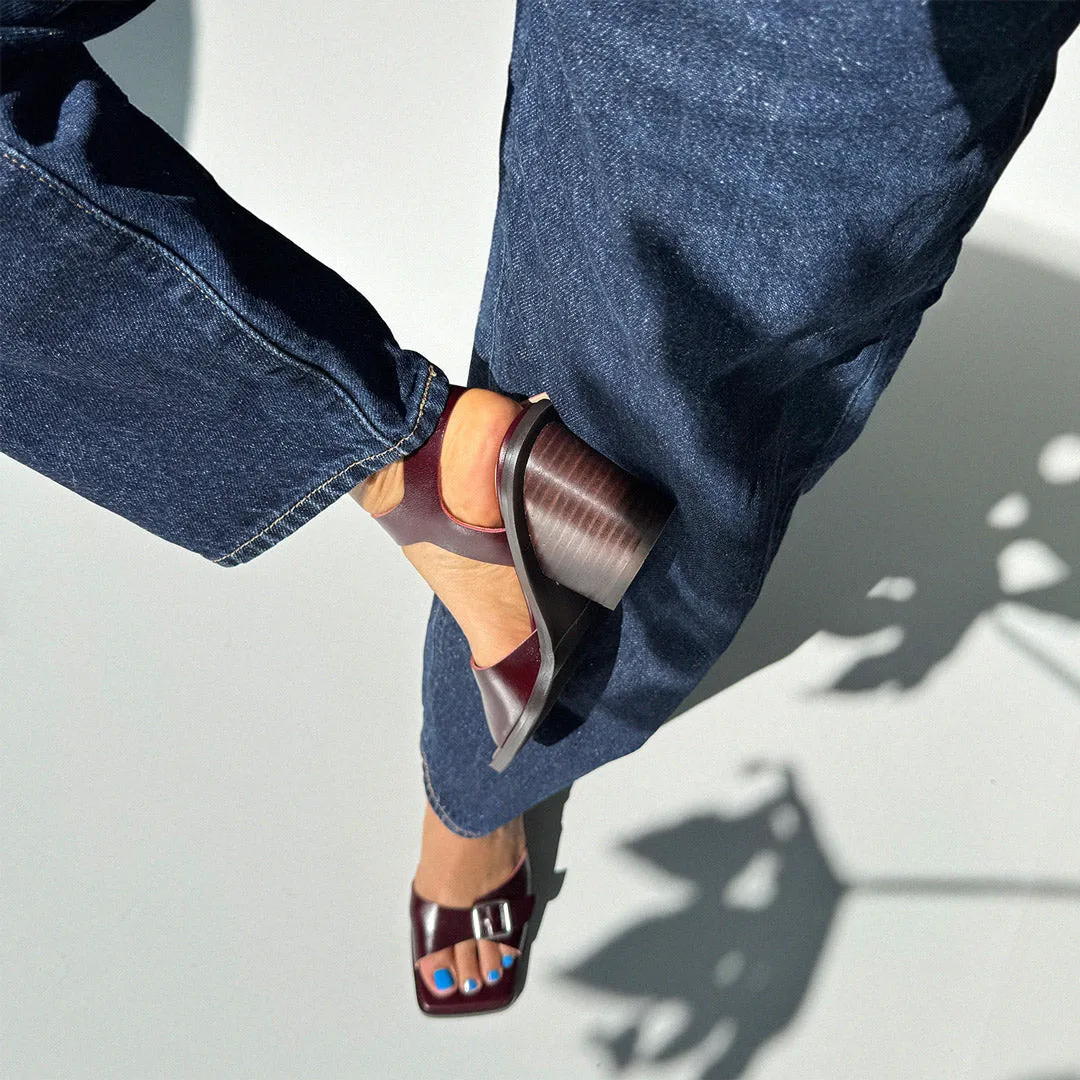 *DAST - black two belt sandals