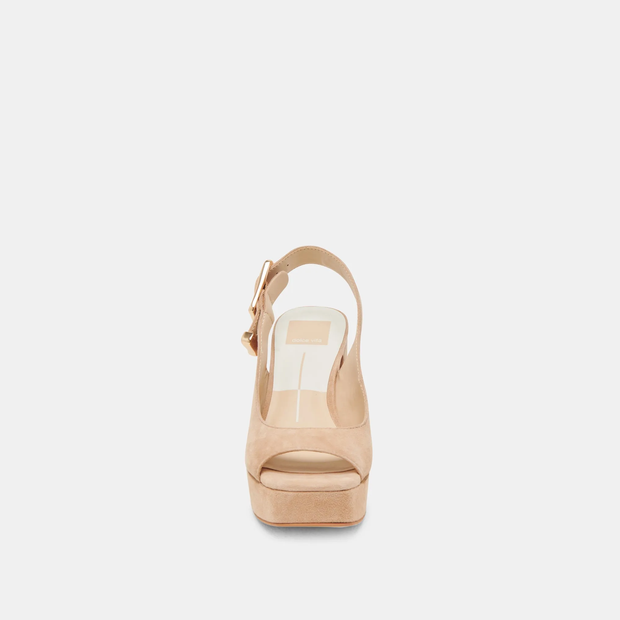 FLORES HEELS BAMBOO SUEDE