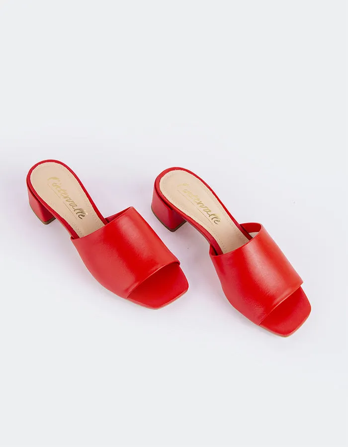 Fortunata Red Leather