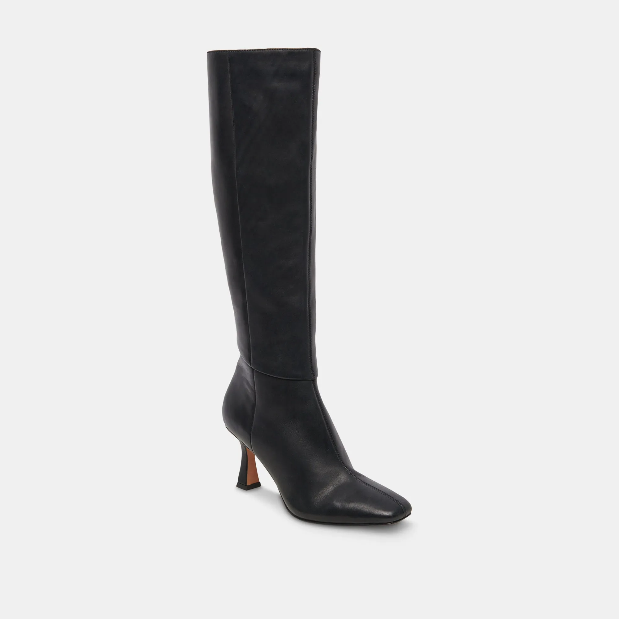 GYRA BOOTS BLACK LEATHER - re:vita