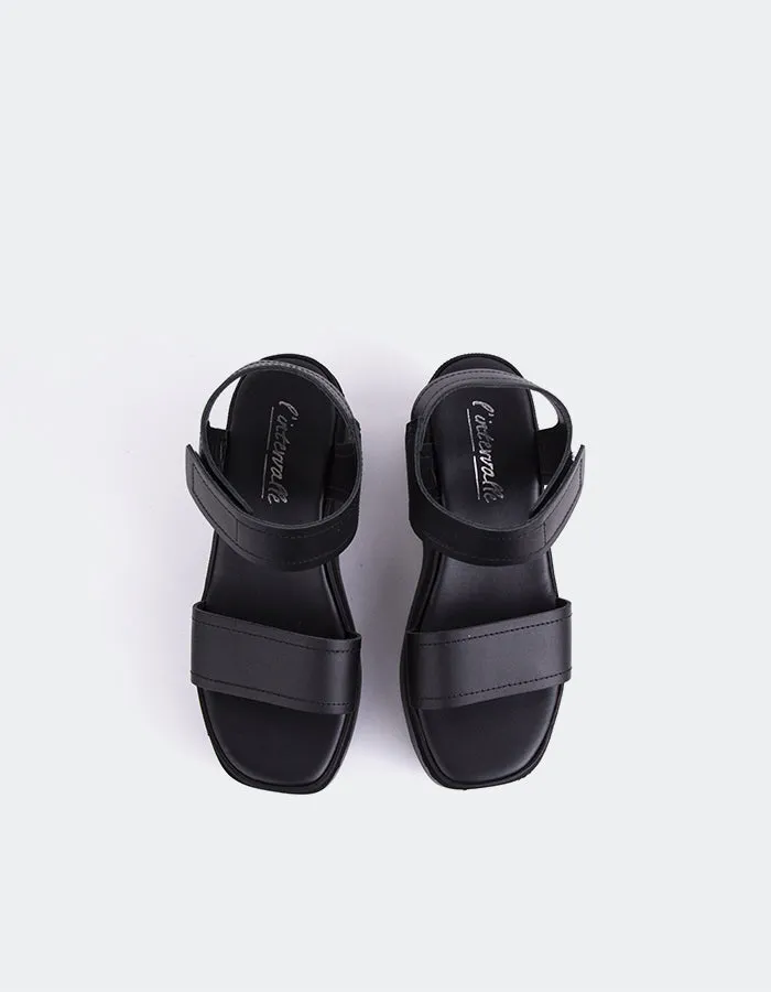 Ideal  Black Leather