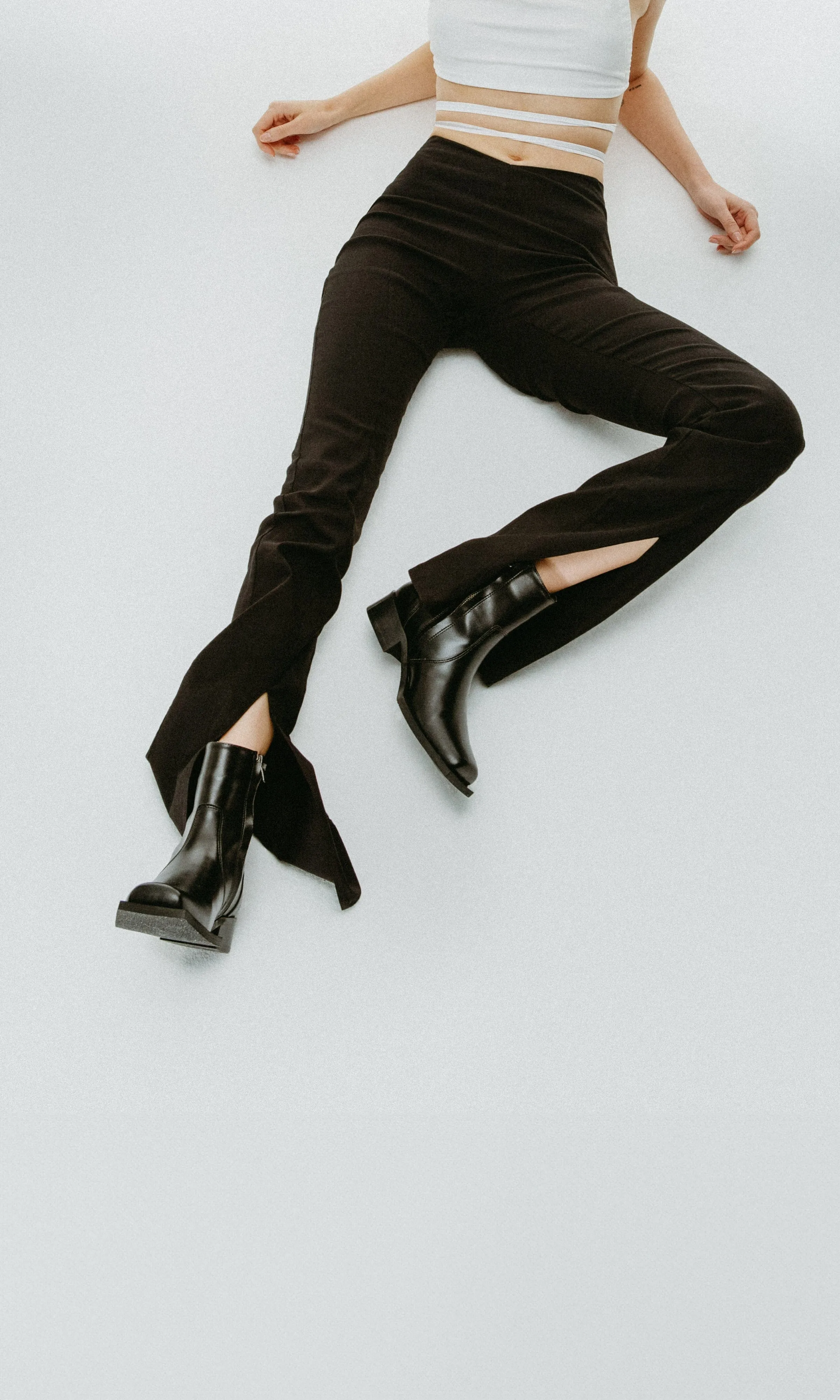 Karel Vegan Apple Leather Ankle Boots | Black