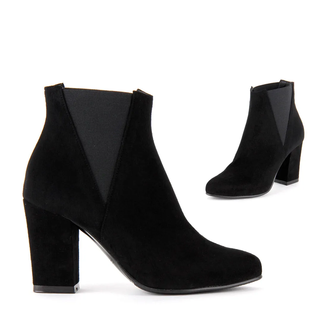 KOZEE - black suede