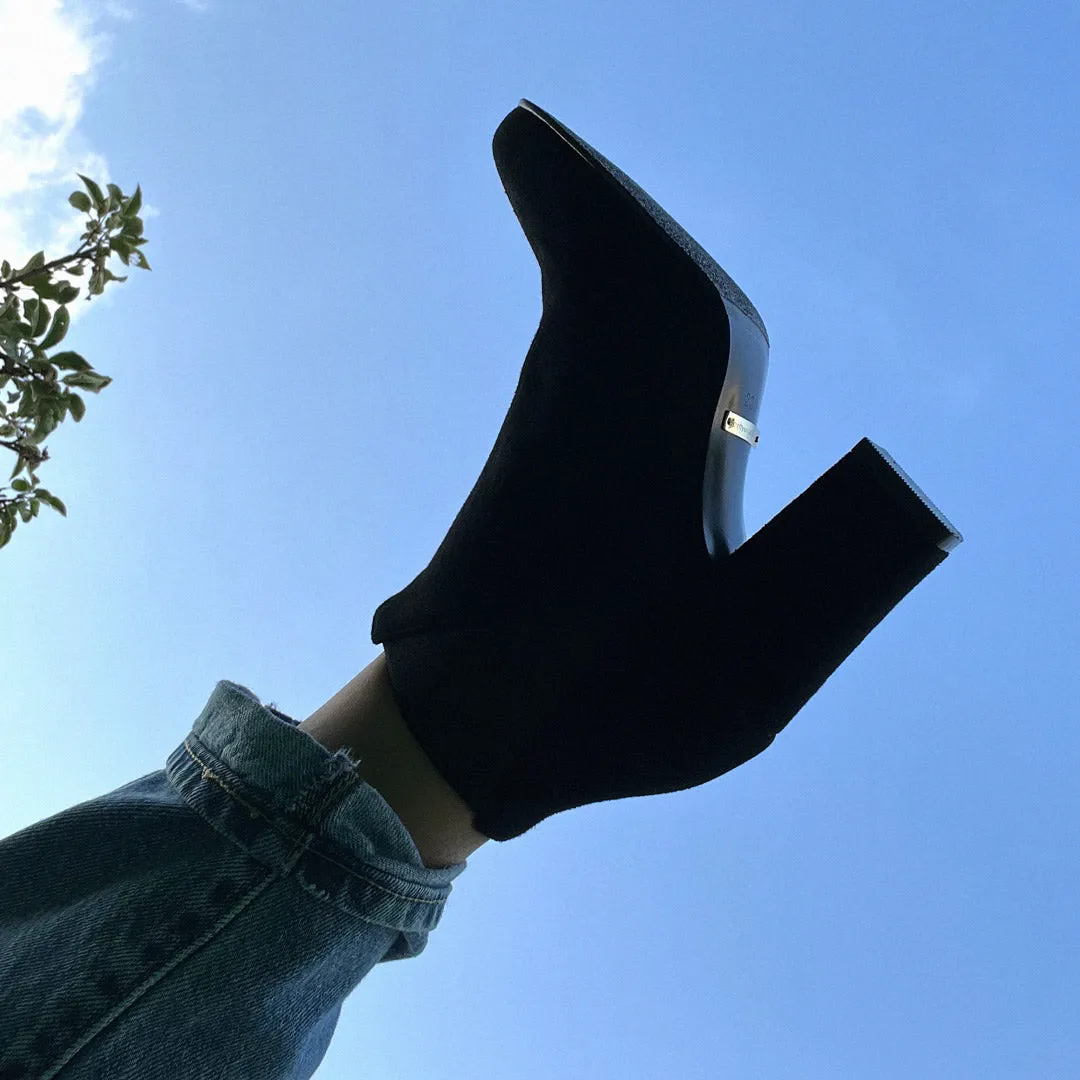 KOZEE - black suede