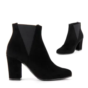 KOZEE - black suede