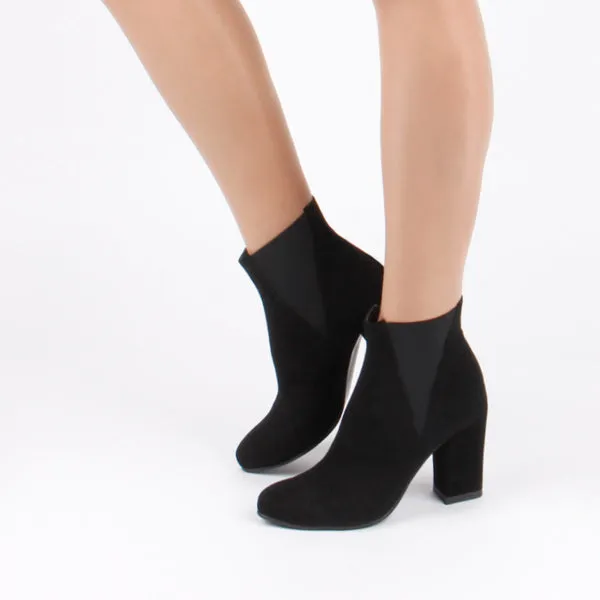 KOZEE - black suede