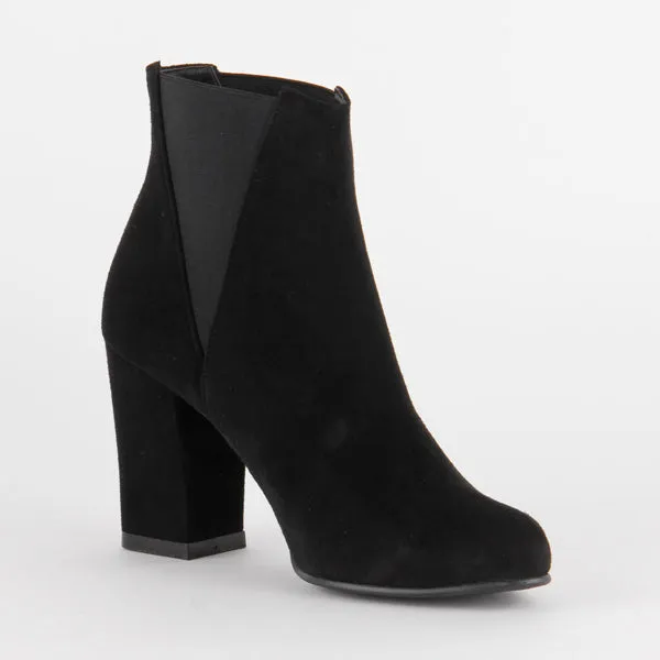 KOZEE - black suede