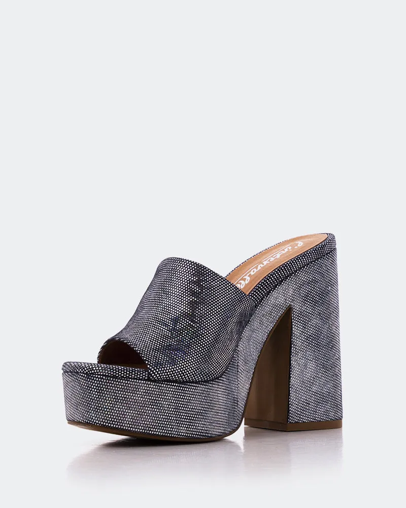 Lalaria Navy Leather