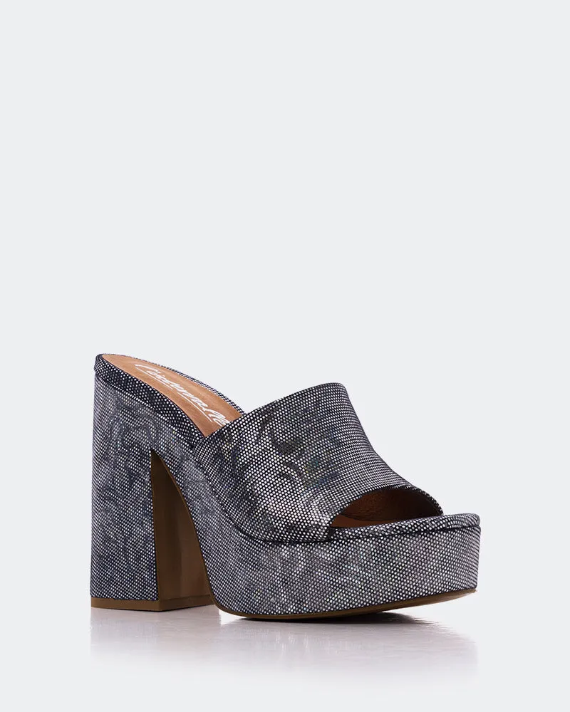 Lalaria Navy Leather