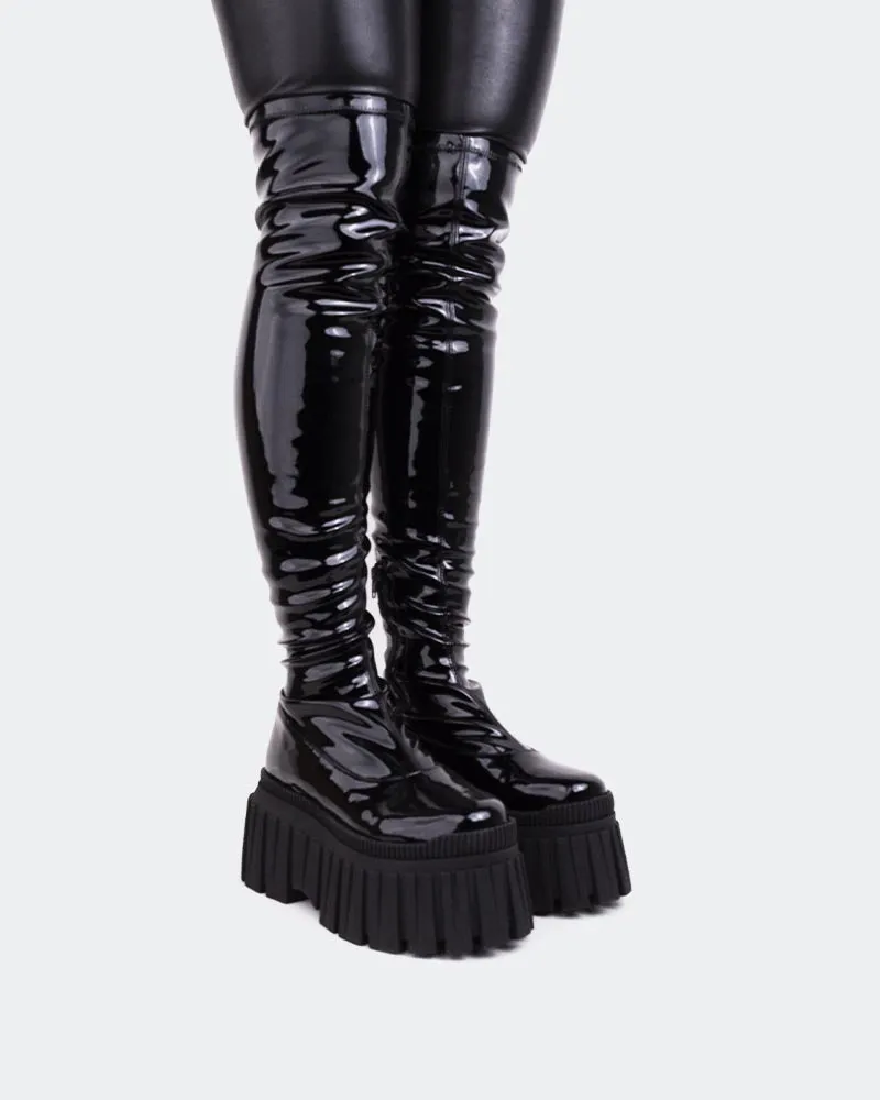Letar Black Patent