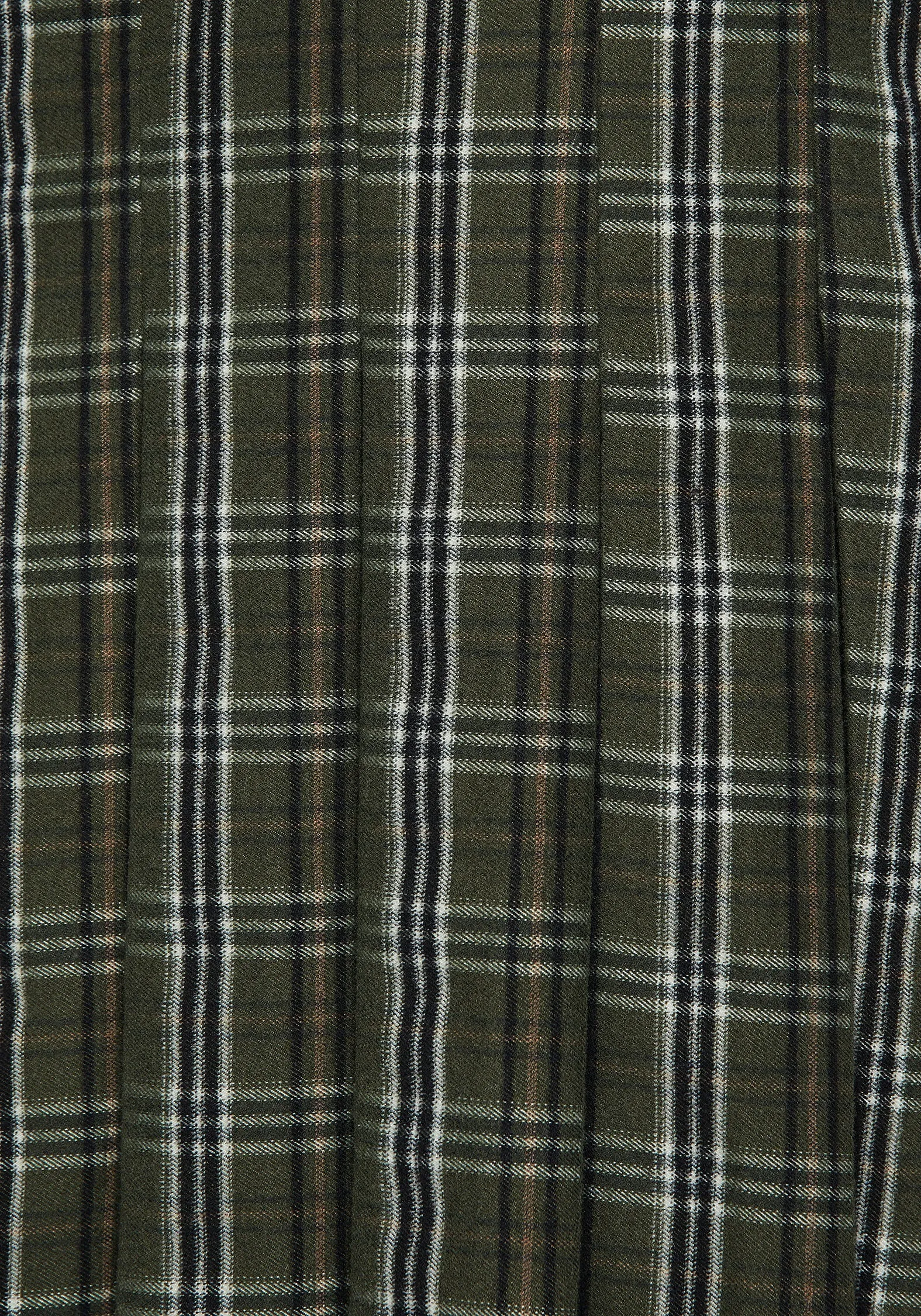 Morningstar Check Pleated Micro Mini Skirt