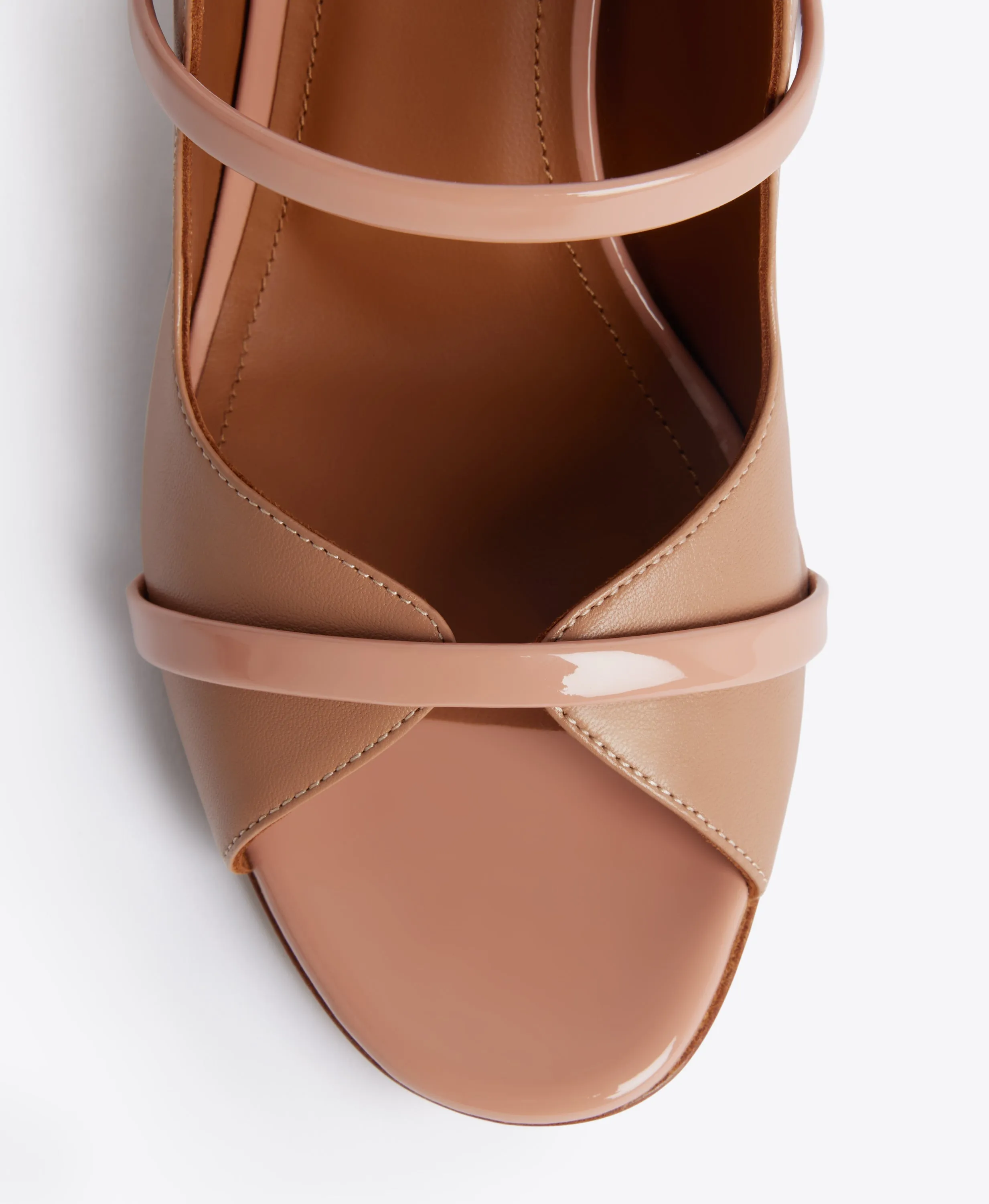 Norah 70 Blush Leather Sandals