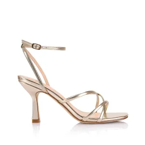Penelope Strappy Sandals - Champagne Gold