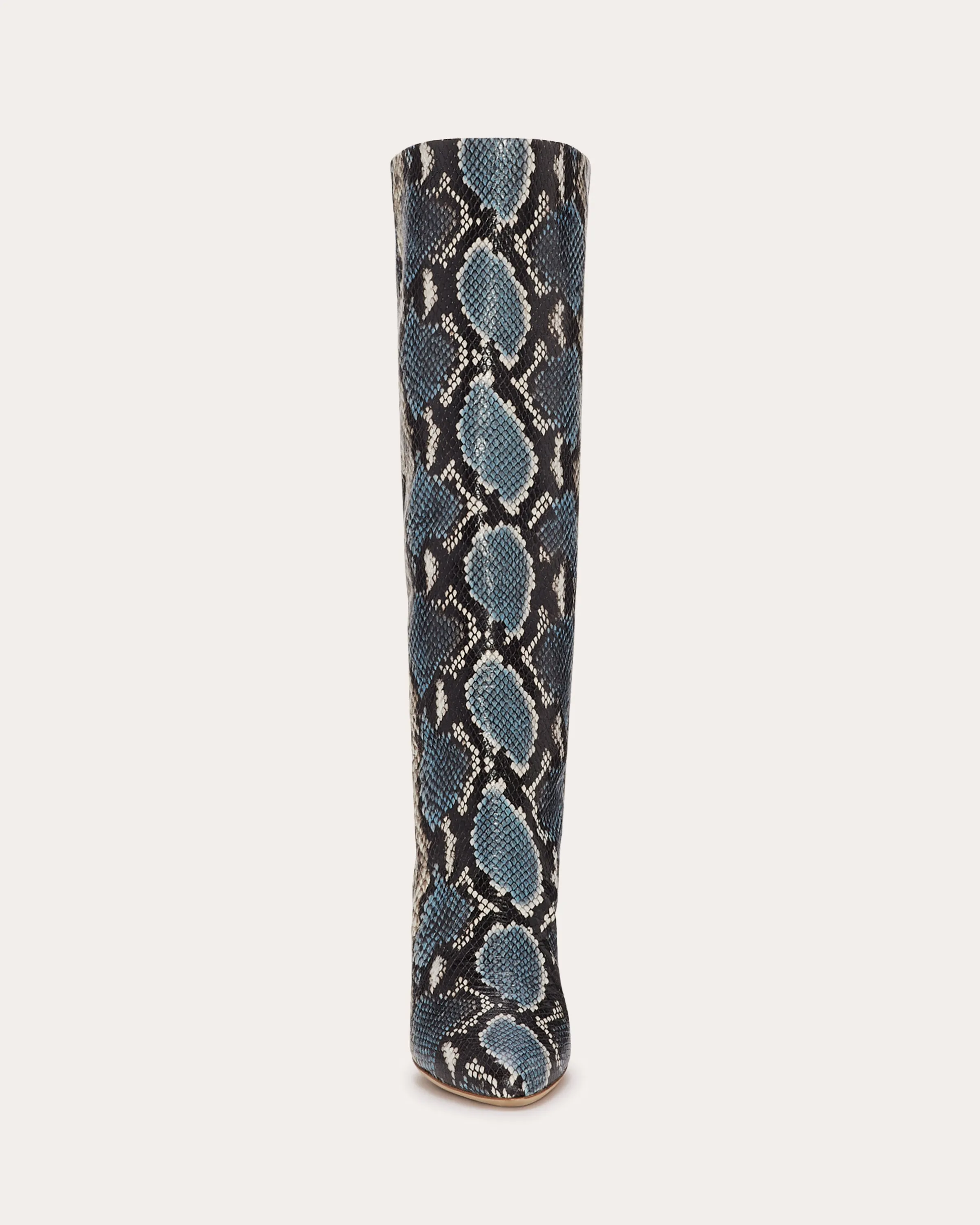 Queen Heeled Snake Boots