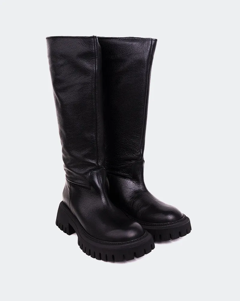 Rector Black Leather