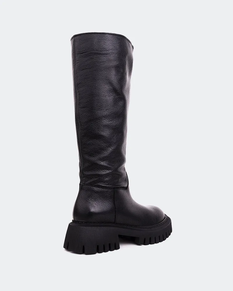 Rector Black Leather