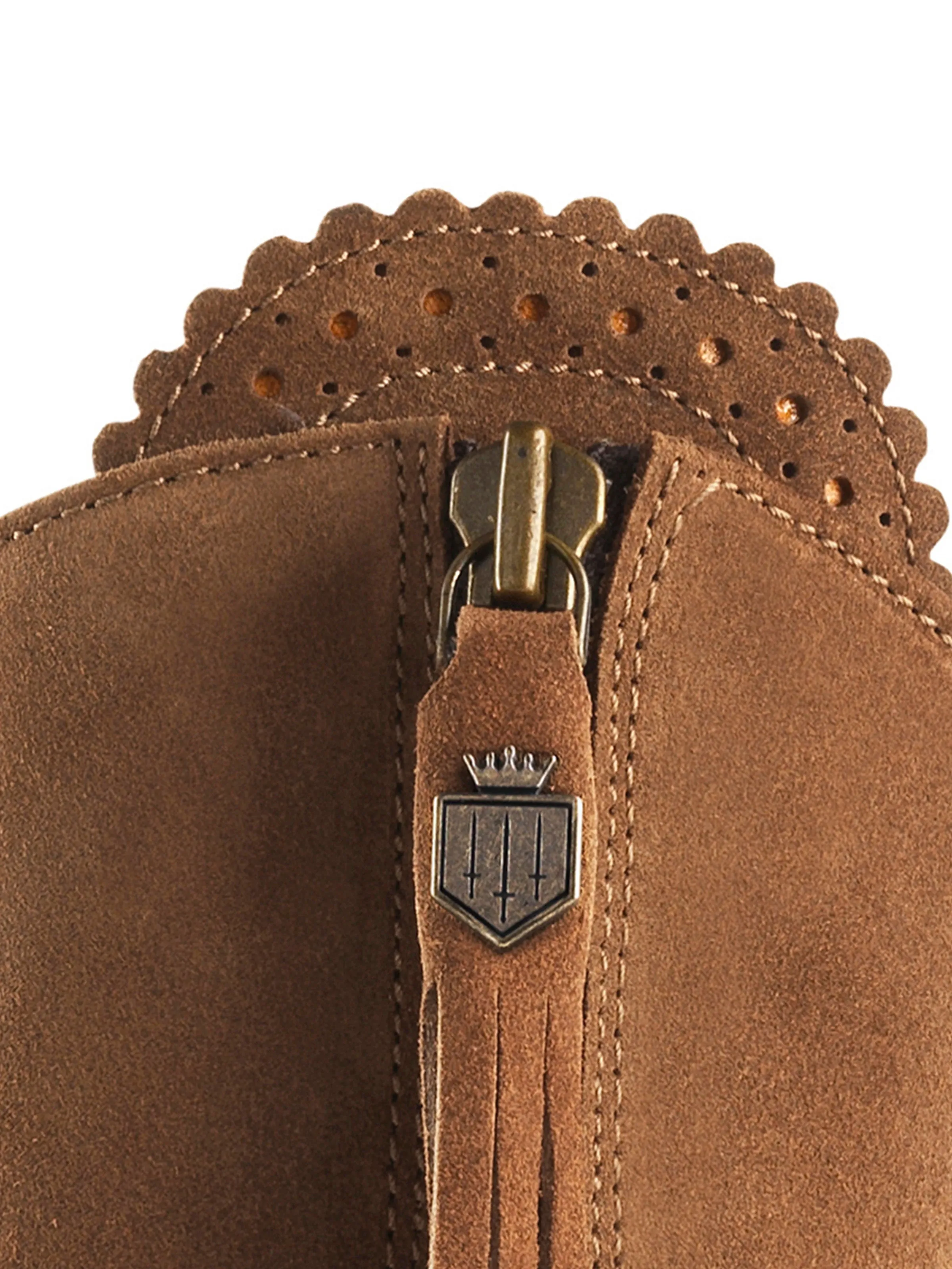 Regina Petite (Regular Fit) - Tan Suede