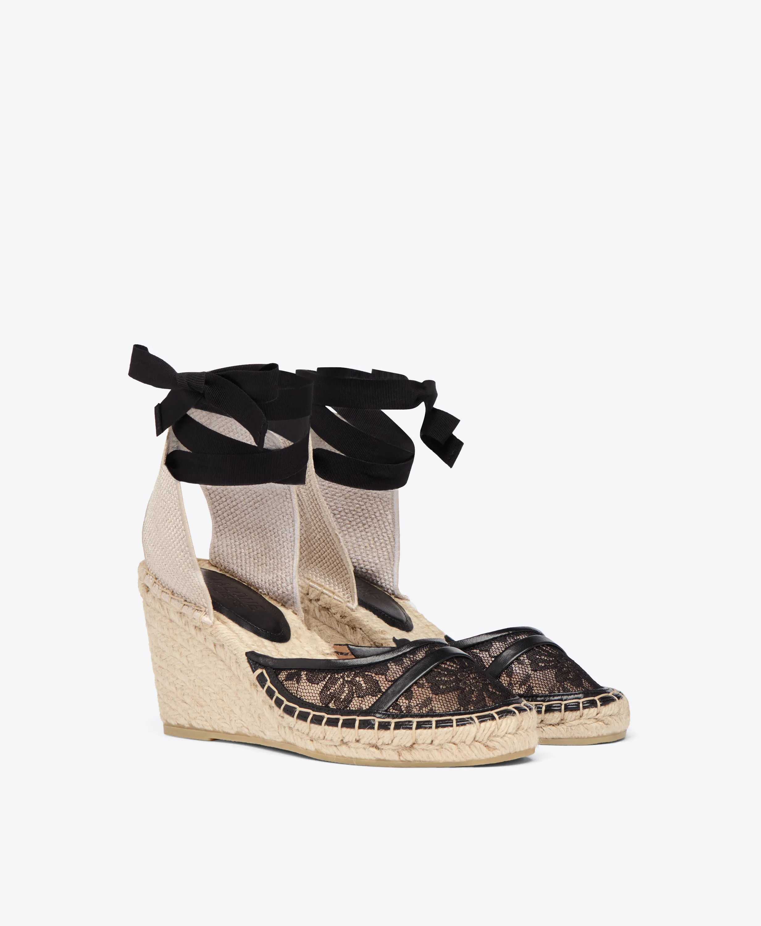 Selen 70 Black Lace Wedge