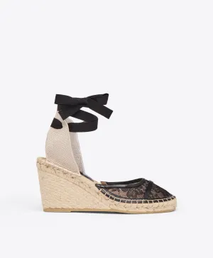 Selen 70 Black Lace Wedge