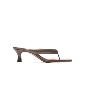 Spritz Khaki Leather