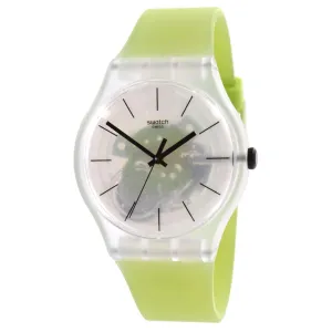 Swatch Unisex Watch - Monthly Drops Green Daze Transparent and Green Dial | SO29K106