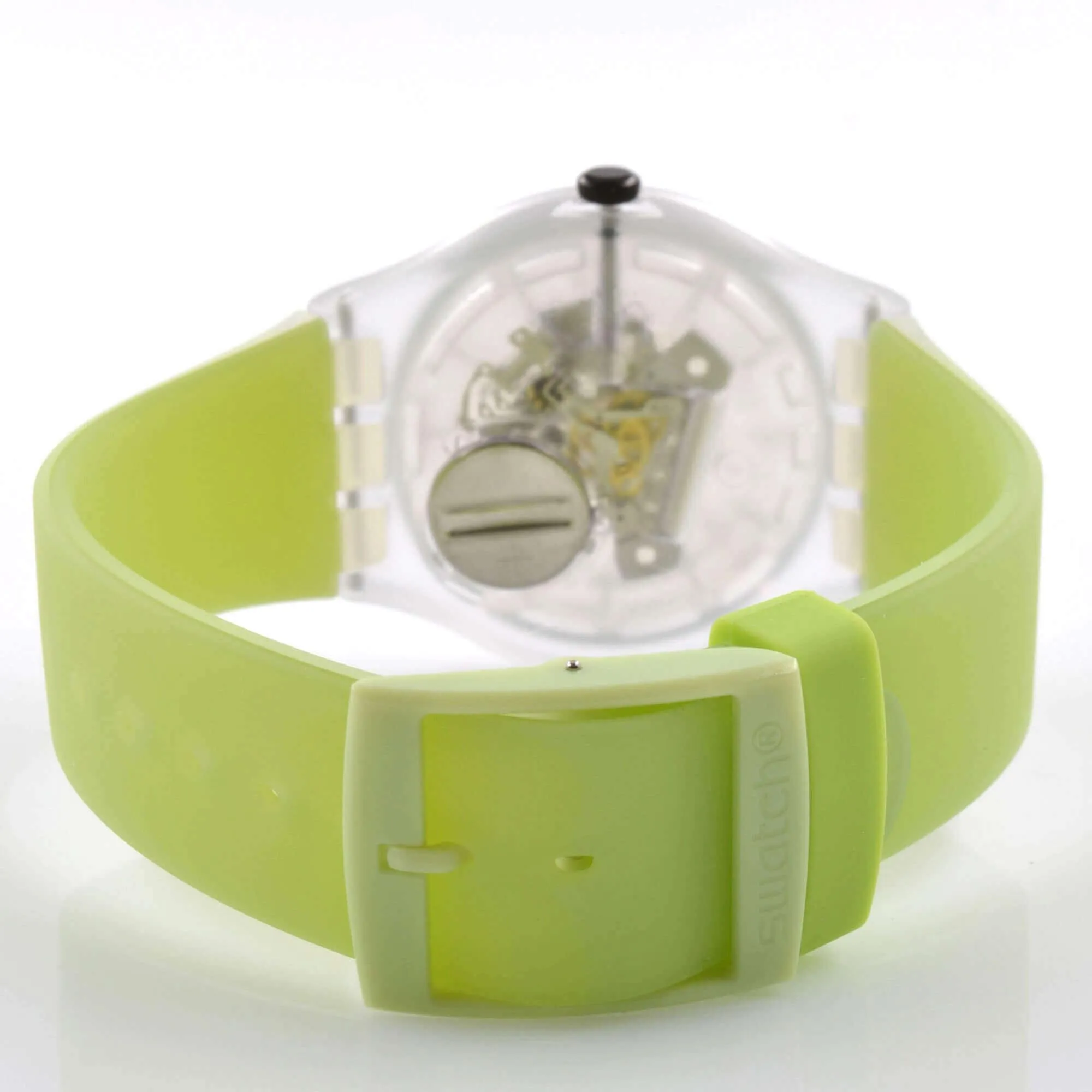 Swatch Unisex Watch - Monthly Drops Green Daze Transparent and Green Dial | SO29K106