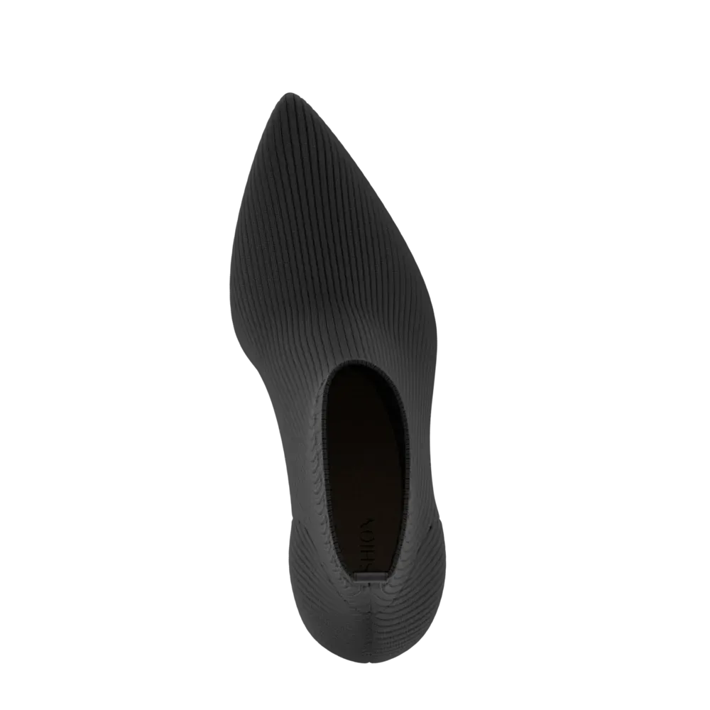 The Bootie Wide Width - Coal Knit 4 Block - FINAL SALE
