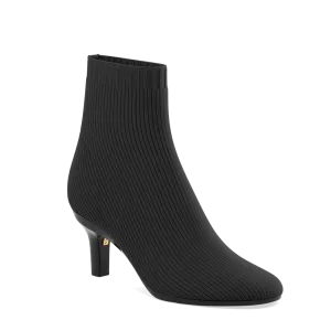 The Josie Bootie - Coal Knit 3 Stiletto - FINAL SALE