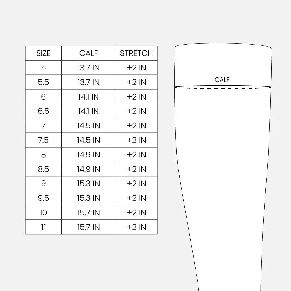 The Knee High Boot Coal Knit   Block Heel Kit 4 Coal - FINAL SALE