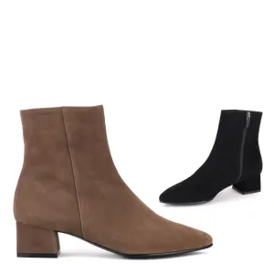 *UK size 2 - EZRA - khaki brown, 4cm heels