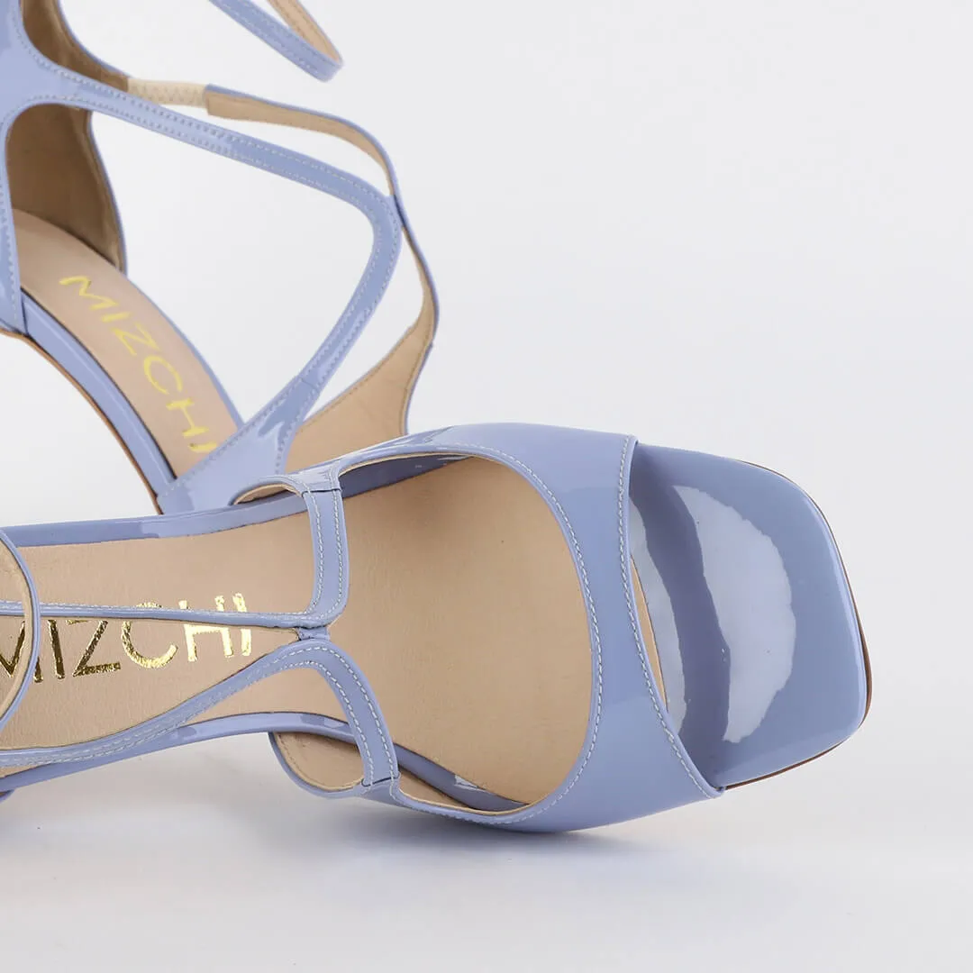 *UK size 2 - NEW CONFESSION - blue, 8cm heels