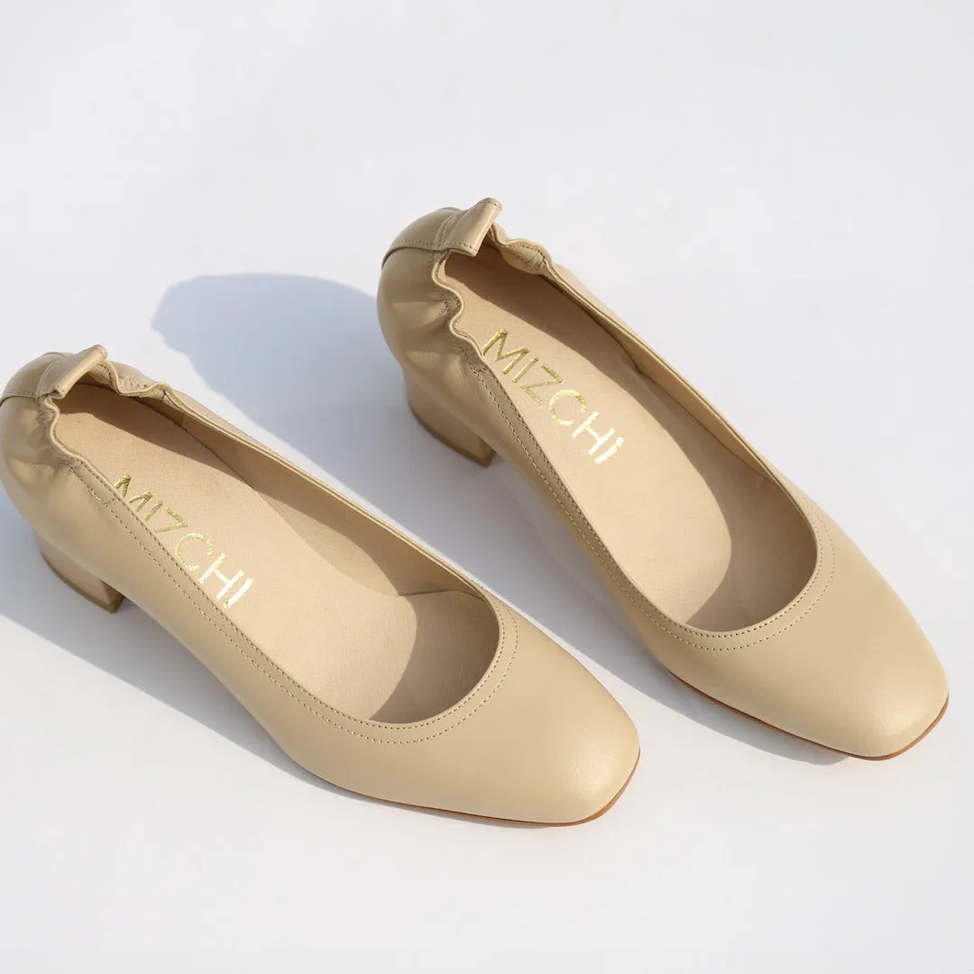 *UK size 2.5 - ISSLA - black, 5cm heels