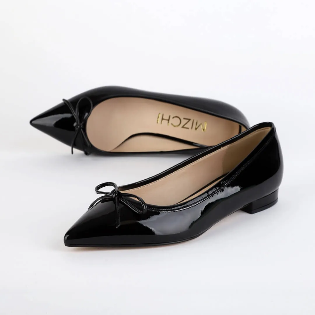 *UK size 2.5 - KAZY - black suede, 1.5cm heels